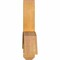 Ekena Millwork Bellingham Rough Sawn Timber Gable Bracket, Western Red Cedar, 72"W x 18"H x 4"D x 4"F, 6/12 Pitch GBW072X18X0404BEL00RWR - alternate 2